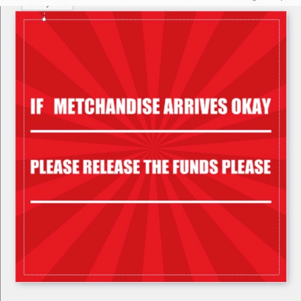 Please accept orders in a timely manner. ⬇️